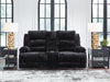 Rhine Falls Reclining Loveseat with Console - Visions in Furniture (La Mirada, CA)