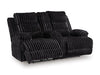 Rhine Falls Reclining Loveseat with Console - Visions in Furniture (La Mirada, CA)