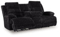 Rhine Falls Power Reclining Sofa with Drop Down Table - Visions in Furniture (La Mirada, CA)