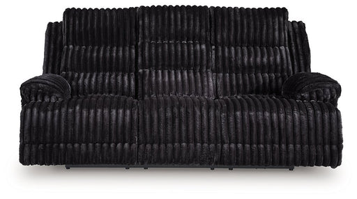 Rhine Falls Power Reclining Sofa with Drop Down Table - Visions in Furniture (La Mirada, CA)
