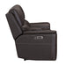 Parker Living Easton - Steamboat Brown Zero Gravity Power Reclining Tilt Console Loveseat P3