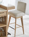 Parker House Escape - Dining 78 Inch Bar with 2 Upholstered Swivel Barstools