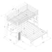 Fisher Loft Twin & Full Beds - Visions in Furniture (La Mirada, CA)