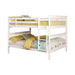 Chapman Full Over Full & Twin Over Full Bunk Bed Black & White - Visions in Furniture (La Mirada, CA)