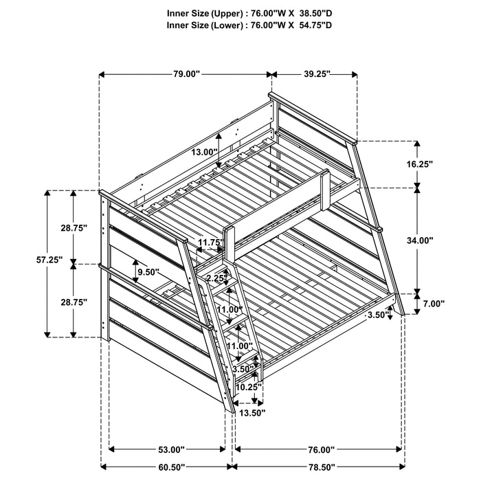 Holden Bunk Beds - Visions in Furniture (La Mirada, CA)