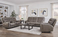 Parker Living Lawson - Sydney Brunette Zero Gravity Triple Power Reclining Sofa with Drop Down Table P2