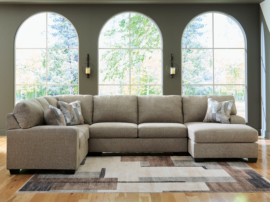 Newellen Sleeper Sectional with Chaise - Visions in Furniture (La Mirada, CA)