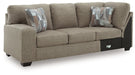 Newellen Sleeper Sectional with Chaise - Visions in Furniture (La Mirada, CA)