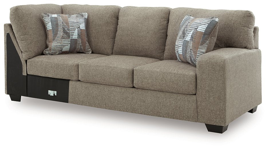 Newellen Sleeper Sectional with Chaise - Visions in Furniture (La Mirada, CA)