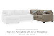 Newellen Sleeper Sectional with Chaise - Visions in Furniture (La Mirada, CA)