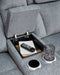 Studio Cave Power Reclining Loveseat with Console - Visions in Furniture (La Mirada, CA)