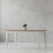Parker House Americana Modern Dining Rectangular Extendable Dining Table with 6 Upholstered Dining Chairs