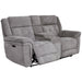 Parker Living Richland - Bristol Grey Power Reclining Console Loveseat