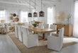 Parker House Escape - Dining 84 Inch Rectangular Extendable Table With 8 Chairs and Server