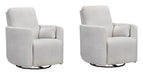 Parker Living Turner Manual Swivel Glider Recliner Two Pack