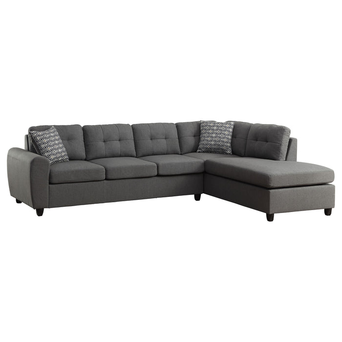 Stonenesse Stationary Sectionals - Visions in Furniture (La Mirada, CA)