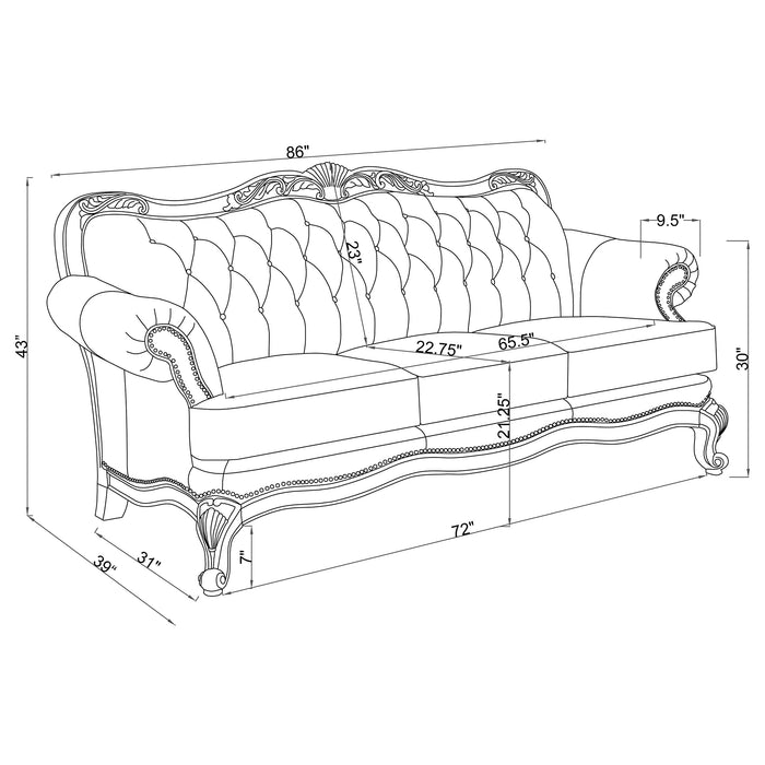 Victoria Stationary Sets - Visions in Furniture (La Mirada, CA)
