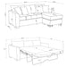 Storey Sleeper Sectionals - Visions in Furniture (La Mirada, CA)