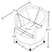 Ellorie Stationary 3 Pc Set - Visions in Furniture (La Mirada, CA)