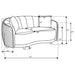 Brookside Stationary 2 Pc Set - Visions in Furniture (La Mirada, CA)