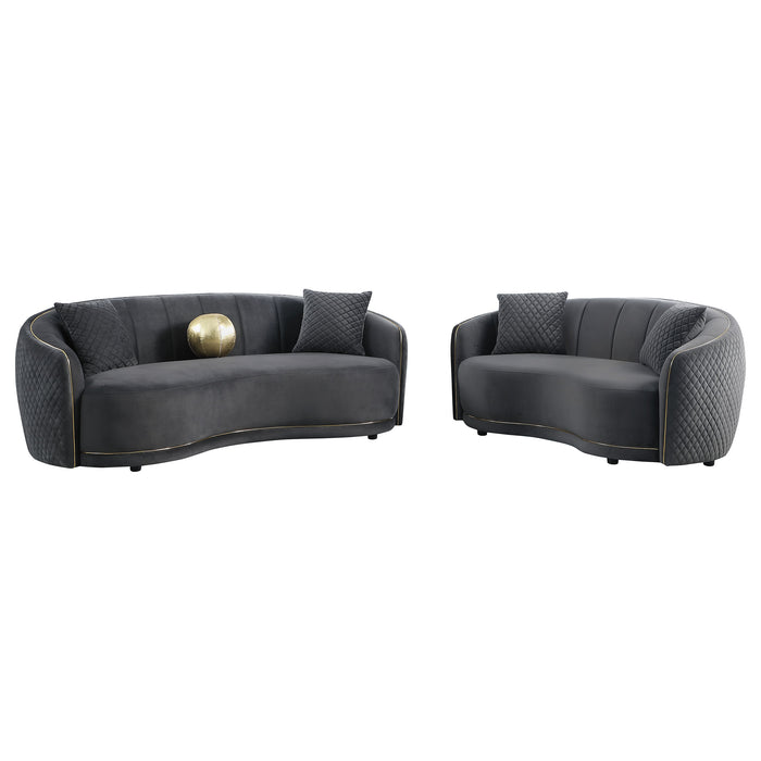 Brookside Stationary Sofa - Visions in Furniture (La Mirada, CA)