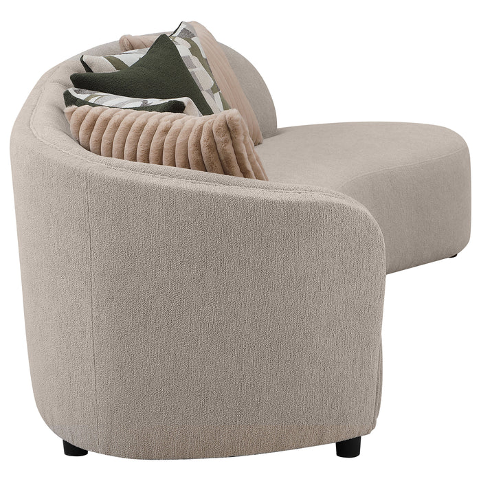 Fayette Stationary Sectionals Greige - Visions in Furniture (La Mirada, CA)