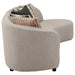 Fayette Stationary Sectionals Greige - Visions in Furniture (La Mirada, CA)