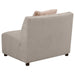 Fayette Upholstered Armless Chair Greige - Visions in Furniture (La Mirada, CA)