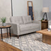 Bowen Upholstered Track Arms Tufted Loveseat - Visions in Furniture (La Mirada, CA)