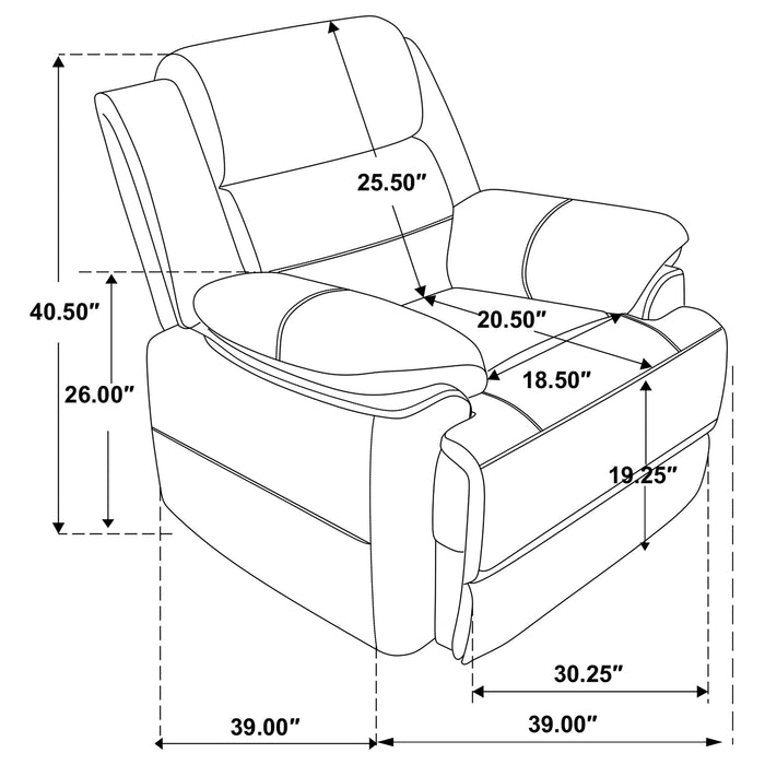 Ellington Stationary 3 Pc Set - Visions in Furniture (La Mirada, CA)