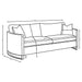 Corliss Sofa - Visions in Furniture (La Mirada, CA)