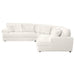 Emberson Upholstered Modular Sectional Sofa Ivory - Visions in Furniture (La Mirada, CA)