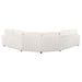 Emberson Upholstered Modular Sectional Sofa Ivory - Visions in Furniture (La Mirada, CA)