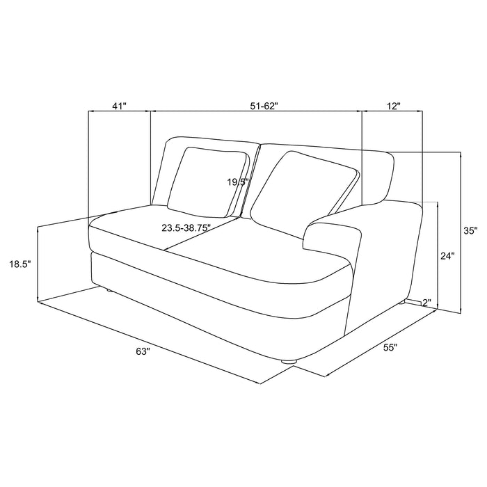 Emberson Modular Sectionals - Visions in Furniture (La Mirada, CA)
