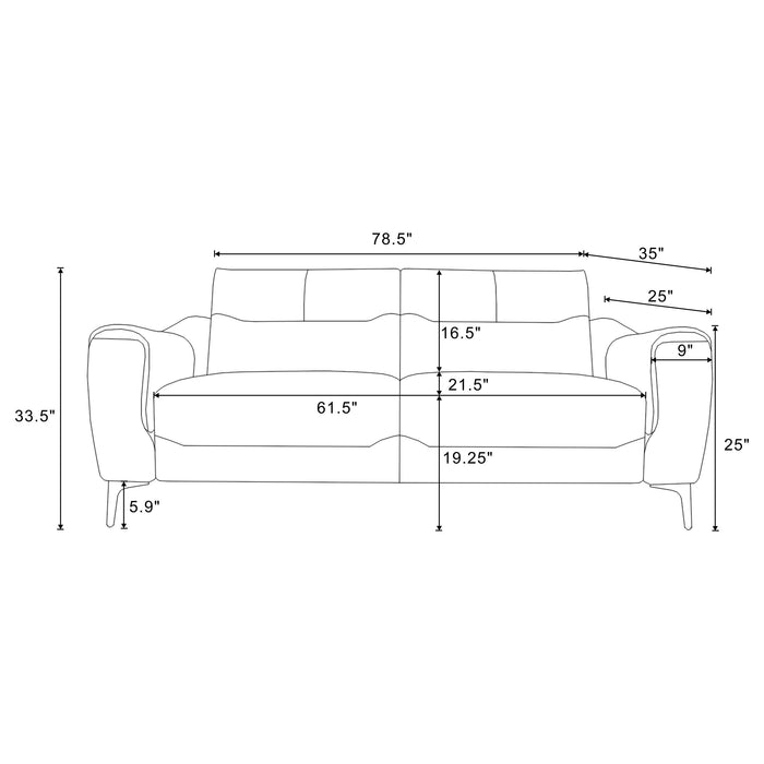 Nolan Living room set - Visions in Furniture (La Mirada, CA)