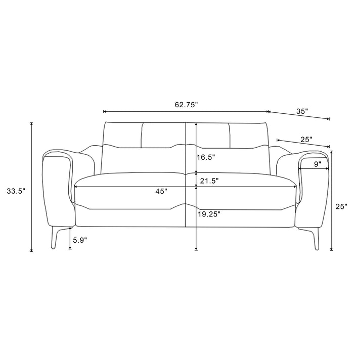 Nolan Living room set - Visions in Furniture (La Mirada, CA)