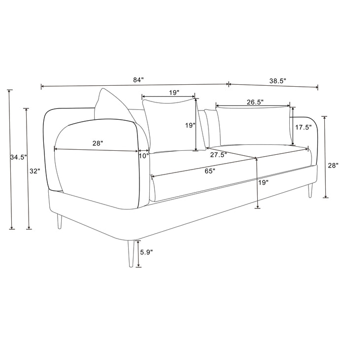 Jade Sofa - Visions in Furniture (La Mirada, CA)