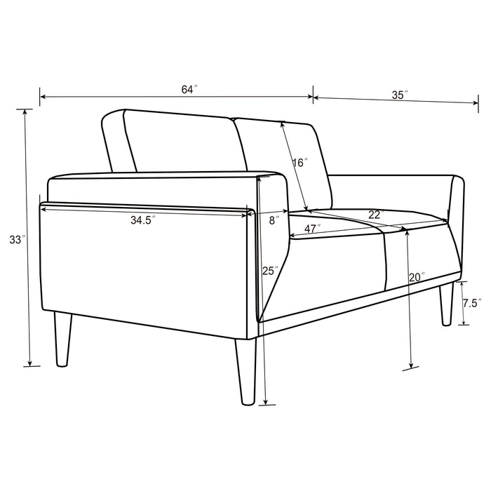 Rilynn Stationary 3 Pc Sets - Visions in Furniture (La Mirada, CA)