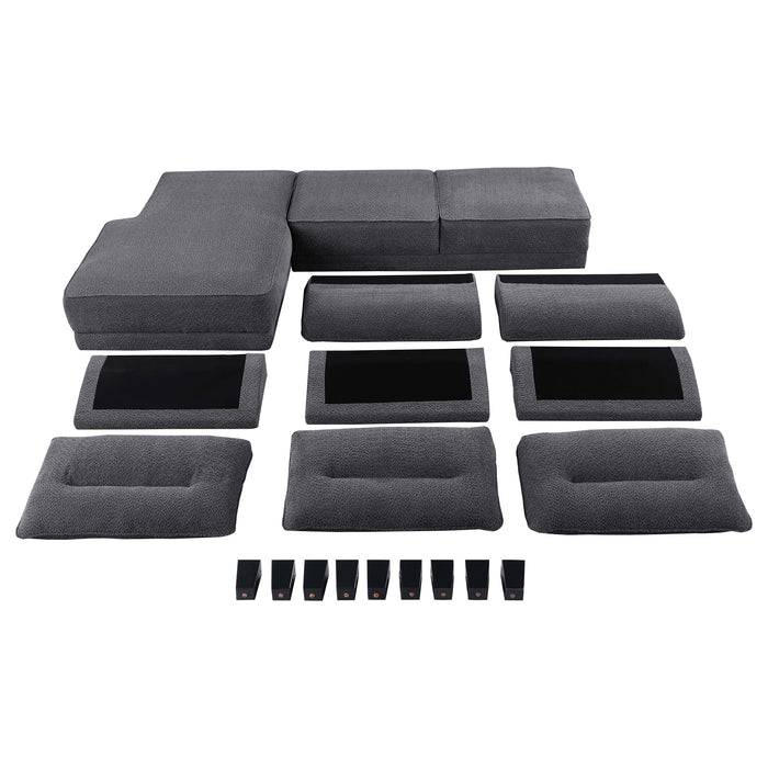 Caspian Stationary Sectionals - Visions in Furniture (La Mirada, CA)