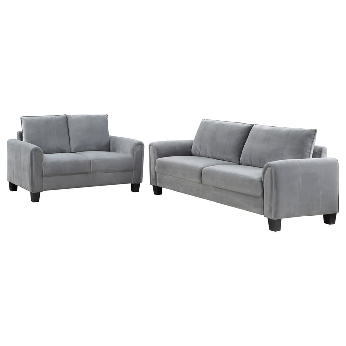 Davis Stationary 2 Pc Set - Visions in Furniture (La Mirada, CA)