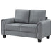 Davis Stationary Loveseat - Visions in Furniture (La Mirada, CA)