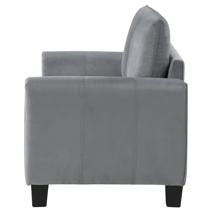 Davis Stationary Loveseat - Visions in Furniture (La Mirada, CA)