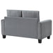 Davis Stationary Loveseat - Visions in Furniture (La Mirada, CA)