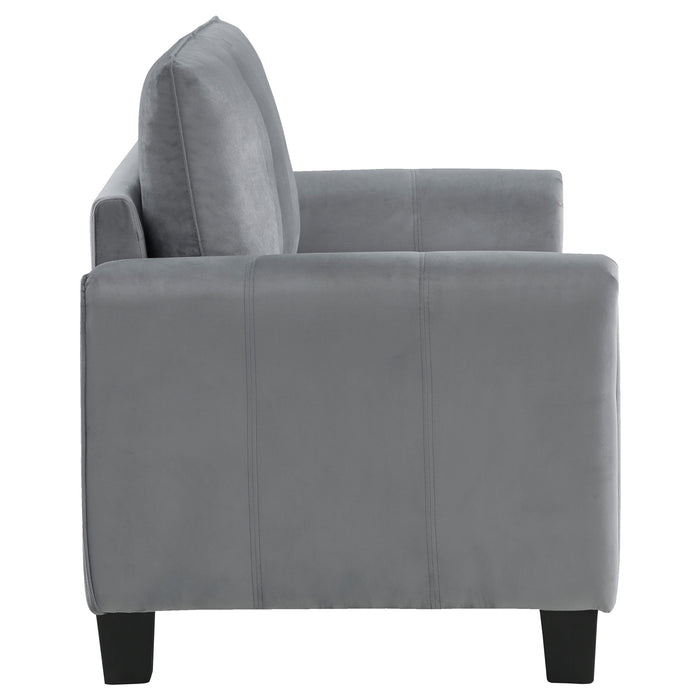 Davis Stationary Loveseat - Visions in Furniture (La Mirada, CA)