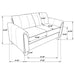 Davis Stationary Loveseat - Visions in Furniture (La Mirada, CA)