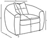 Isabella Stationary 3 Pc Sets - Visions in Furniture (La Mirada, CA)