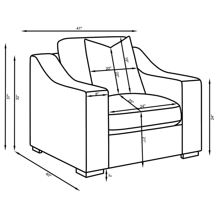 Ashlyn Stationary 3 Pc Sets - Visions in Furniture (La Mirada, CA)