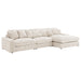 Blaine Upholstered Reversible Chaise Sectional Sofa - Visions in Furniture (La Mirada, CA)