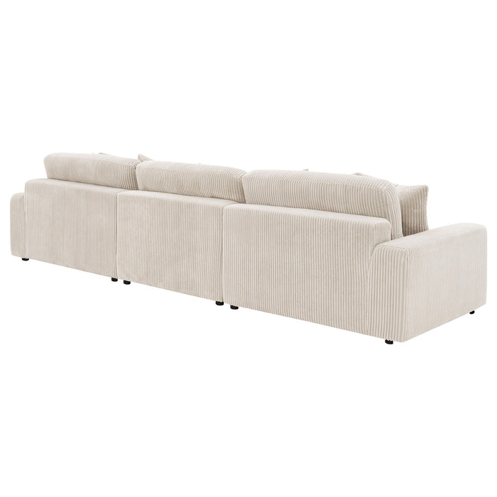 Blaine Upholstered Reversible Chaise Sectional Sofa - Visions in Furniture (La Mirada, CA)