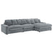 Blaine Upholstered Reversible Chaise Sectional Sofa - Visions in Furniture (La Mirada, CA)